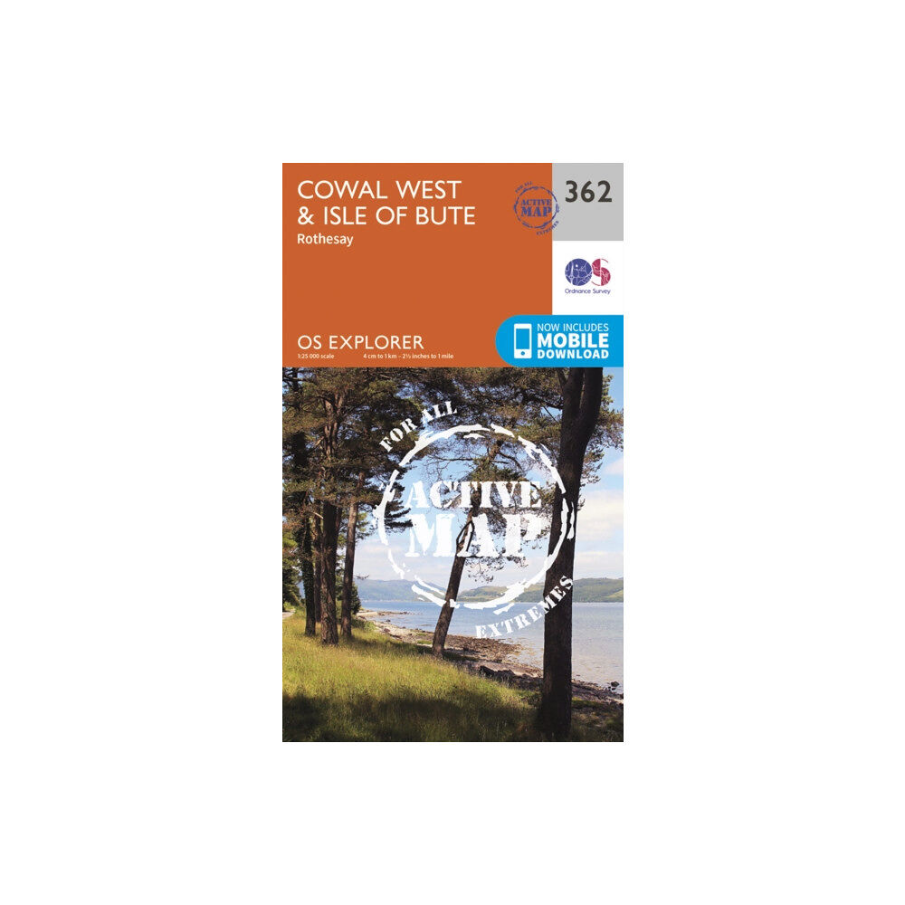 Ordnance Survey Cowal West and Isle of Bute