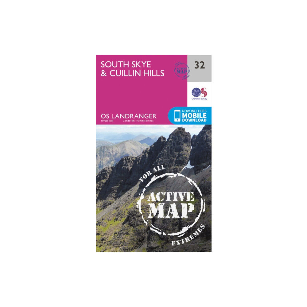 Ordnance Survey South Skye & Cuillin Hills