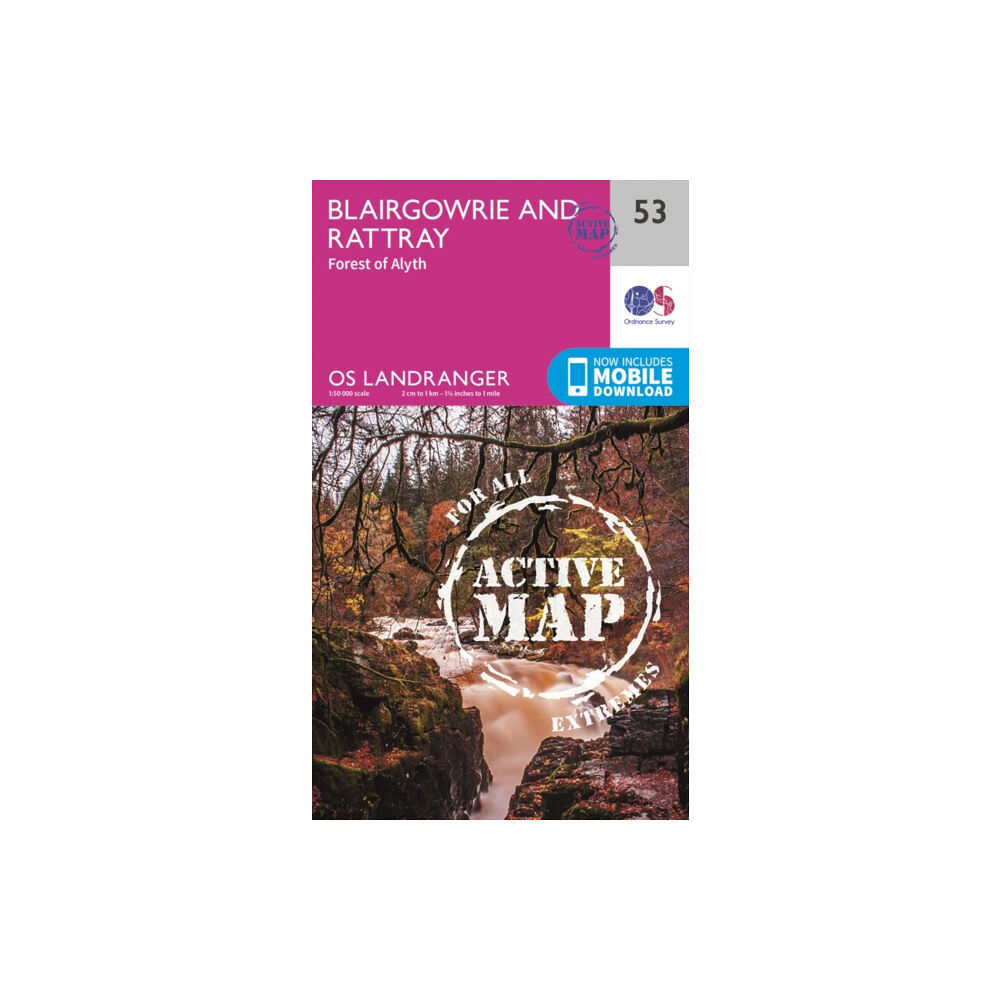 Ordnance Survey Blairgowrie & Forest of Alyth