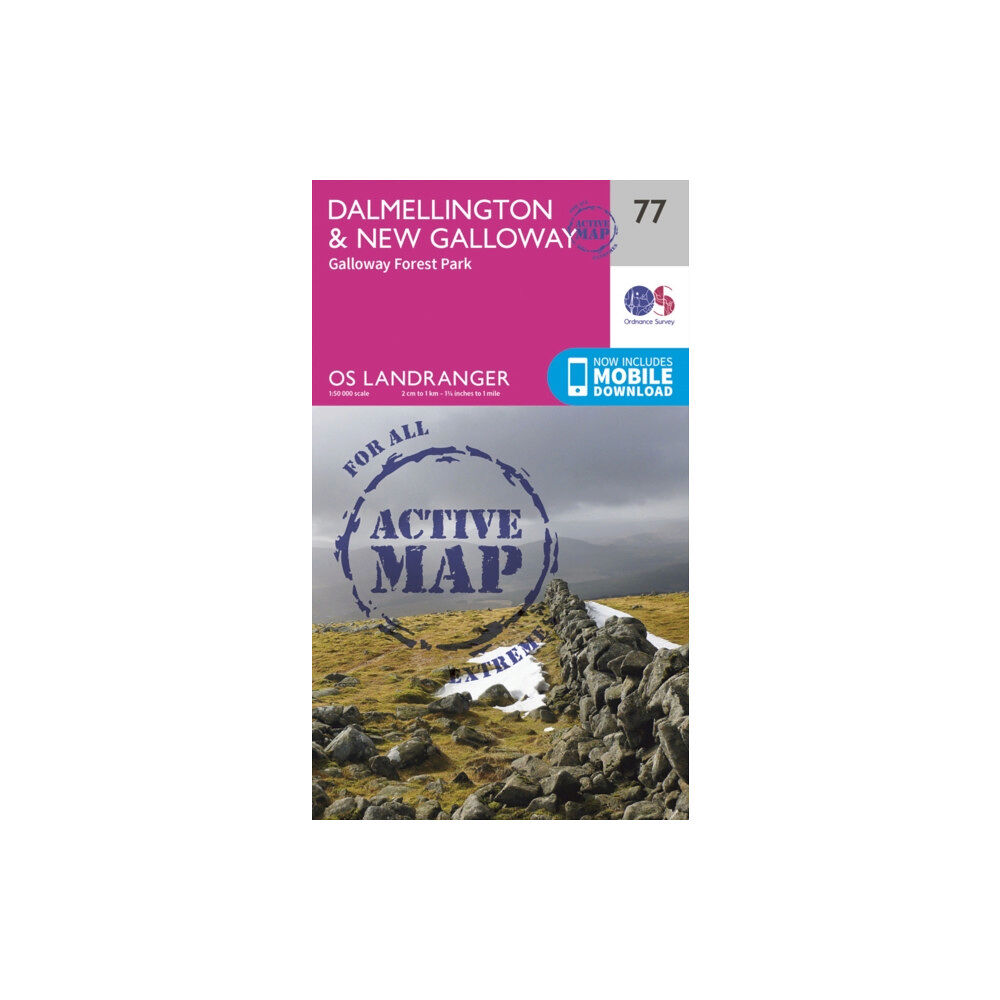 Ordnance Survey Dalmellington & New Galloway, Galloway Forest Park