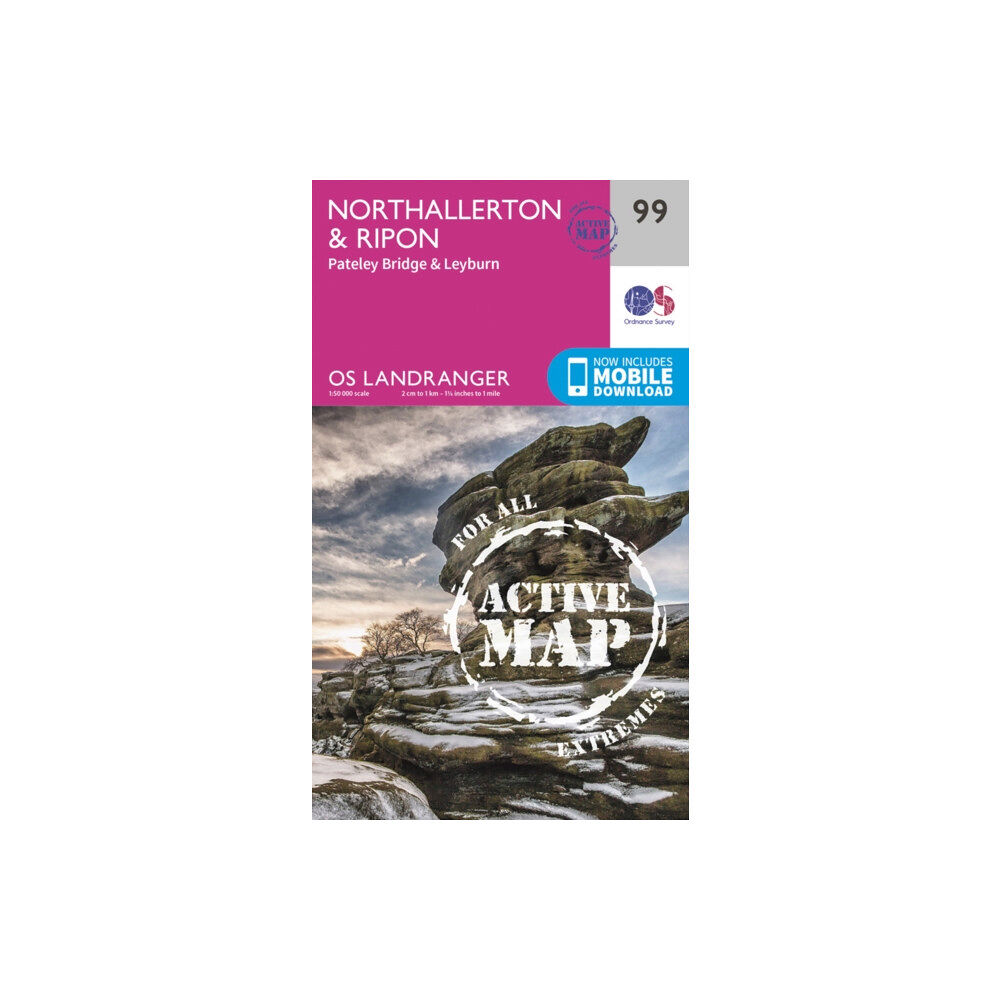 Ordnance Survey Northallerton & Ripon, Pateley Bridge & Leyburn