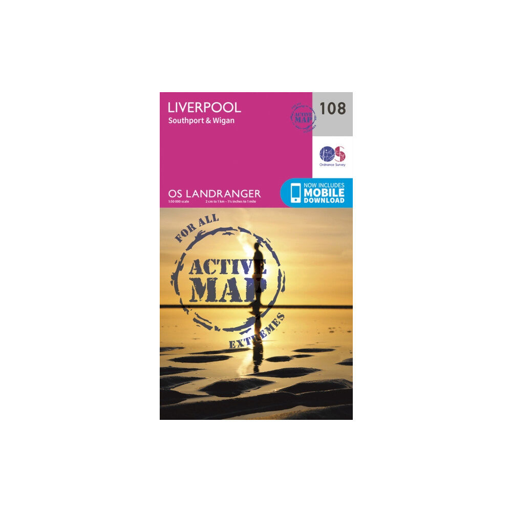 Ordnance Survey Liverpool, Southport & Wigan