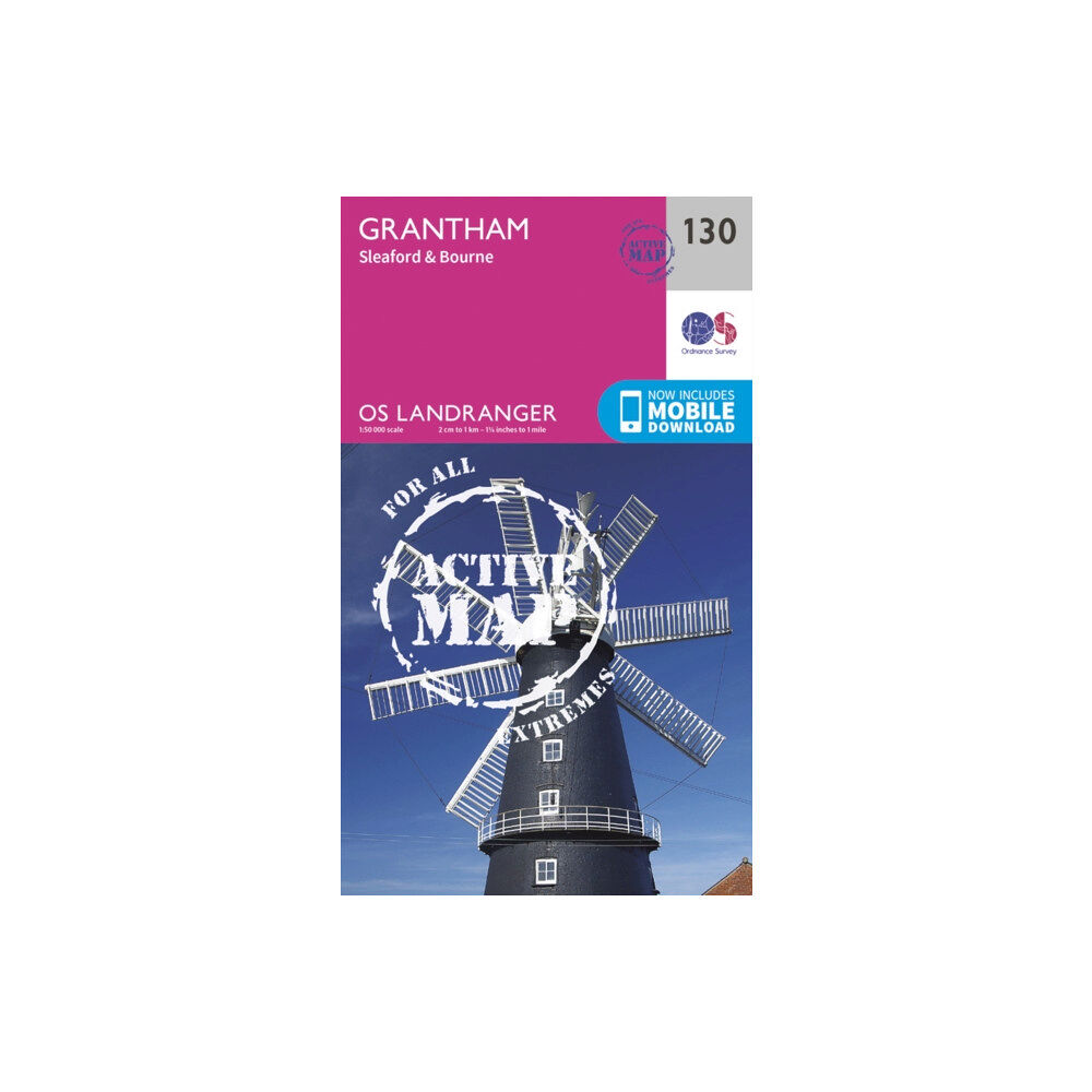 Ordnance Survey Grantham, Sleaford & Bourne