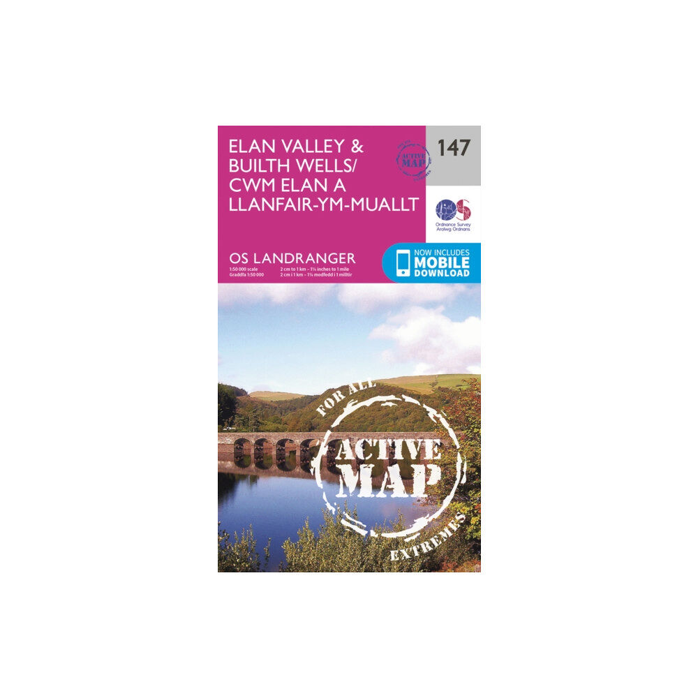 Ordnance Survey Elan Valley & Builth Wells