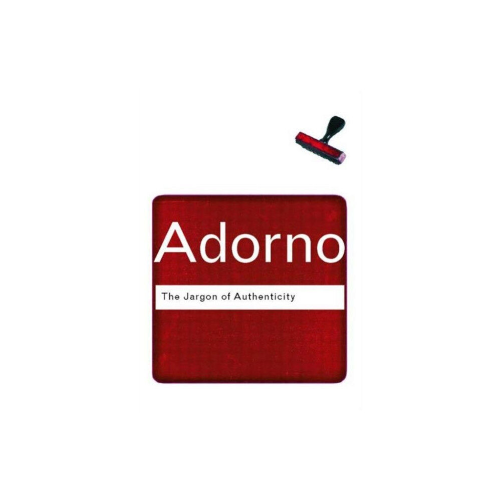 Taylor & francis ltd The Jargon of Authenticity (häftad, eng)