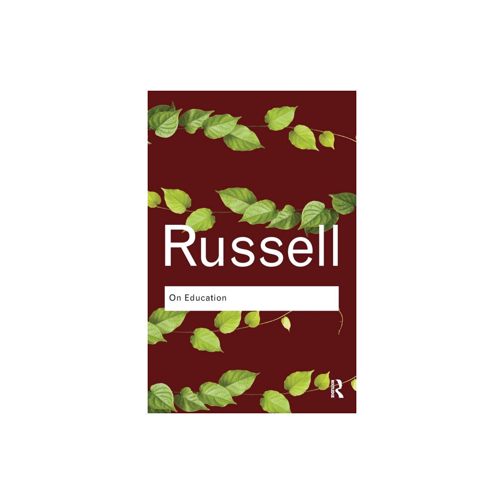 Taylor & francis ltd On Education (häftad, eng)