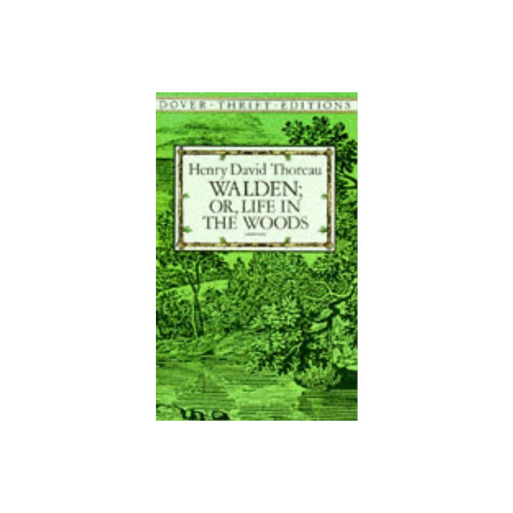 Dover publications inc. Walden: or, Life in the Woods (häftad, eng)