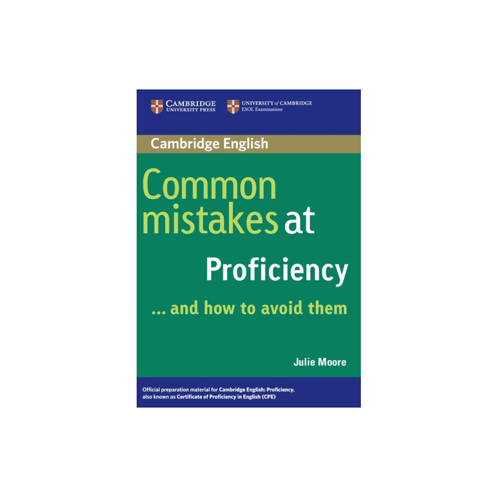 Cambridge University Press Common Mistakes at Proficiency...and How to Avoid Them (häftad, eng)