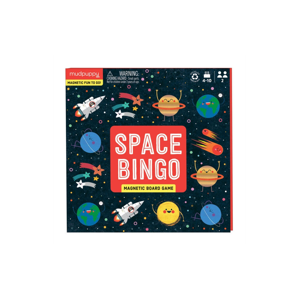 Galison Space Bingo Magnetic Board Game