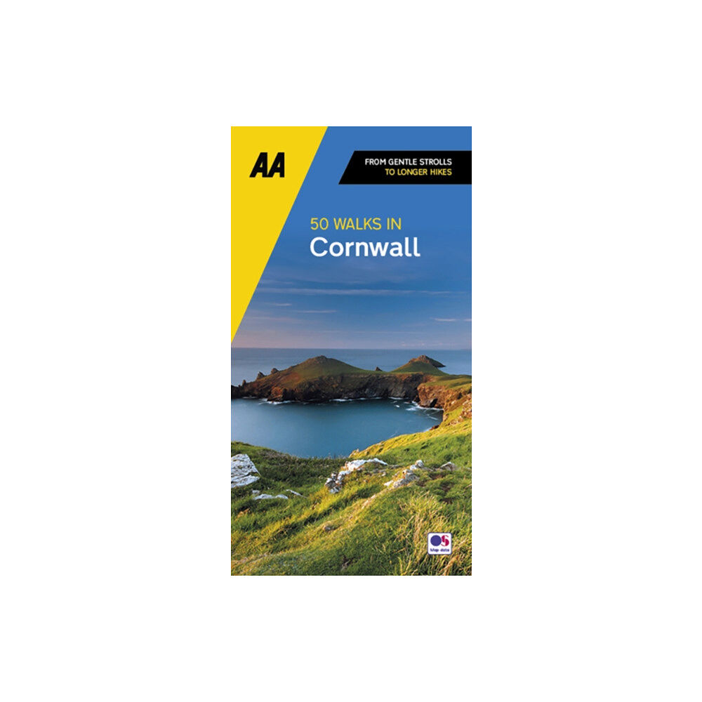 AA Publishing 50 Walks in Cornwall (häftad, eng)