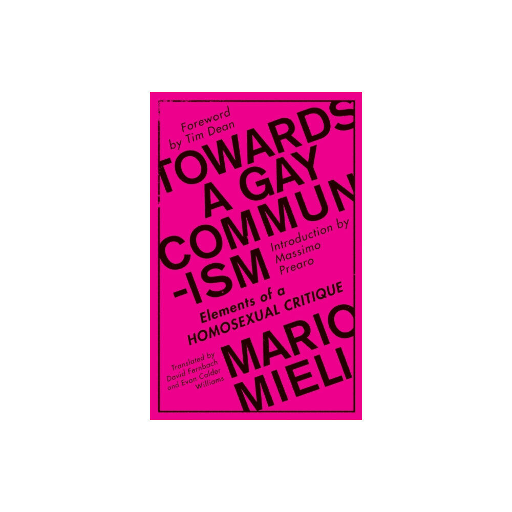 Pluto Press Towards a Gay Communism (häftad, eng)