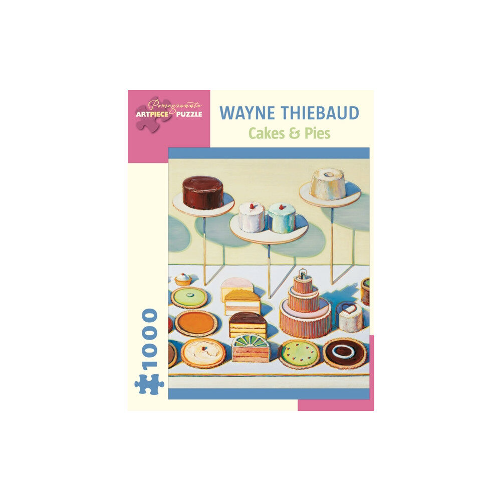 Pomegranate Communications Inc,US Wayne Thiebaud Cakes & Pies 1000-Piece Jigsaw Puzzle