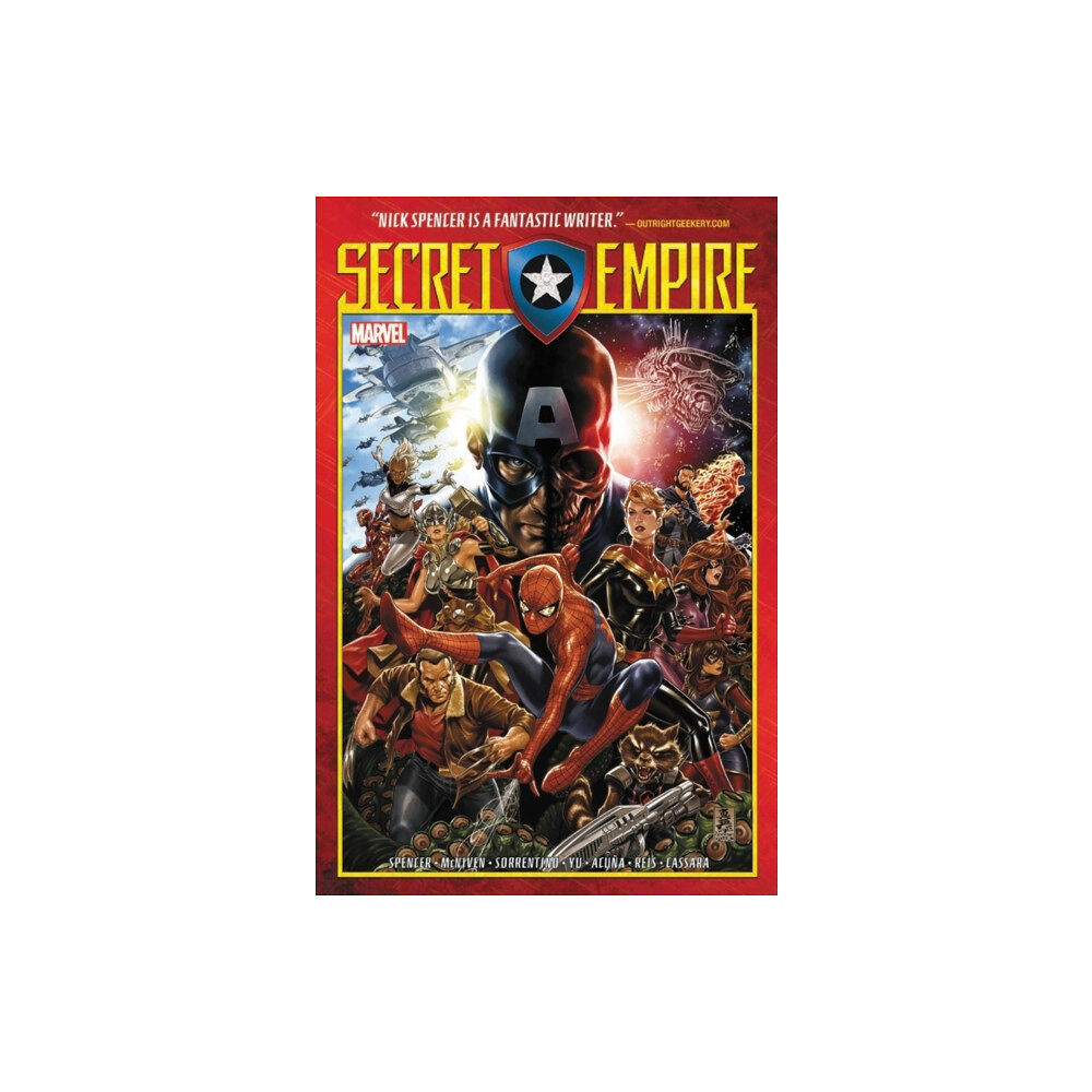 Marvel Comics Secret Empire (inbunden, eng)