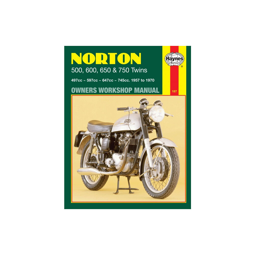 Haynes Publishing Group Norton 500, 600, 650 & 750 Twins (57 - 70) Haynes Repair Manual (häftad, eng)