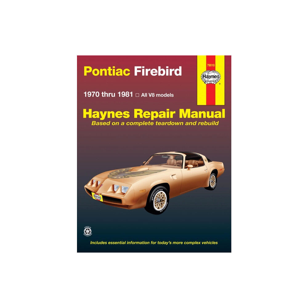 Haynes Publishing Group Pontiac Firebird (70 - 81) (häftad, eng)