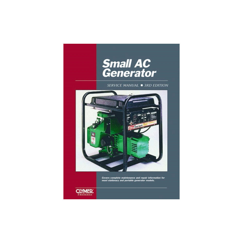 Haynes Publishing Group Proseries Small AC Generator (Prior to 1990) Service Repair Manual Vol. 1 (häftad, eng)