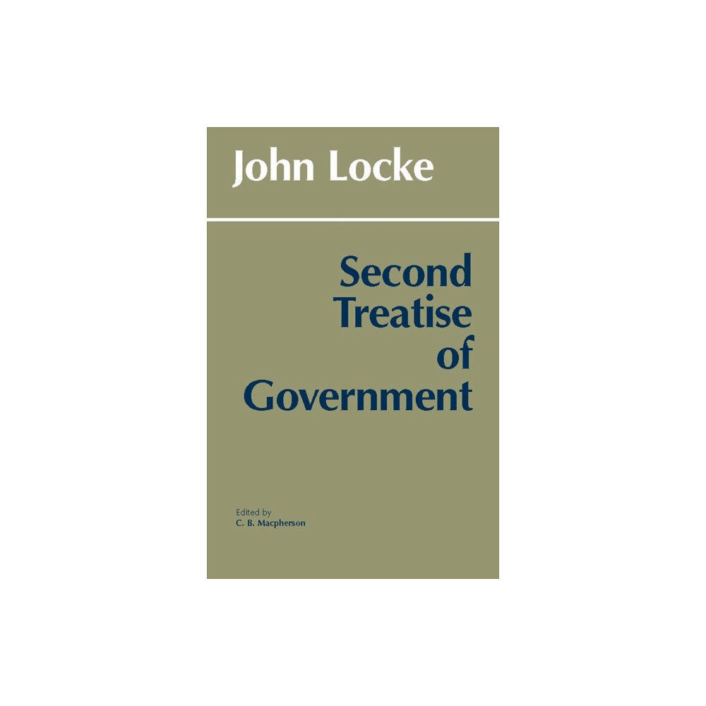 Hackett Publishing Co, Inc Second Treatise of Government (häftad, eng)