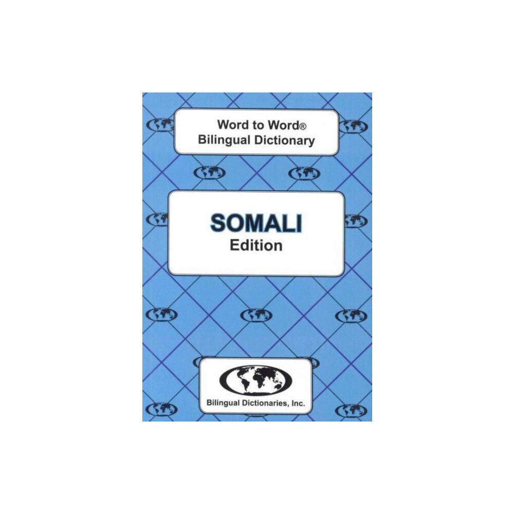 Bilingual Dictionaries, Incorporated English-Somali & Somali-English Word-to-Word Dictionary (häftad, eng)