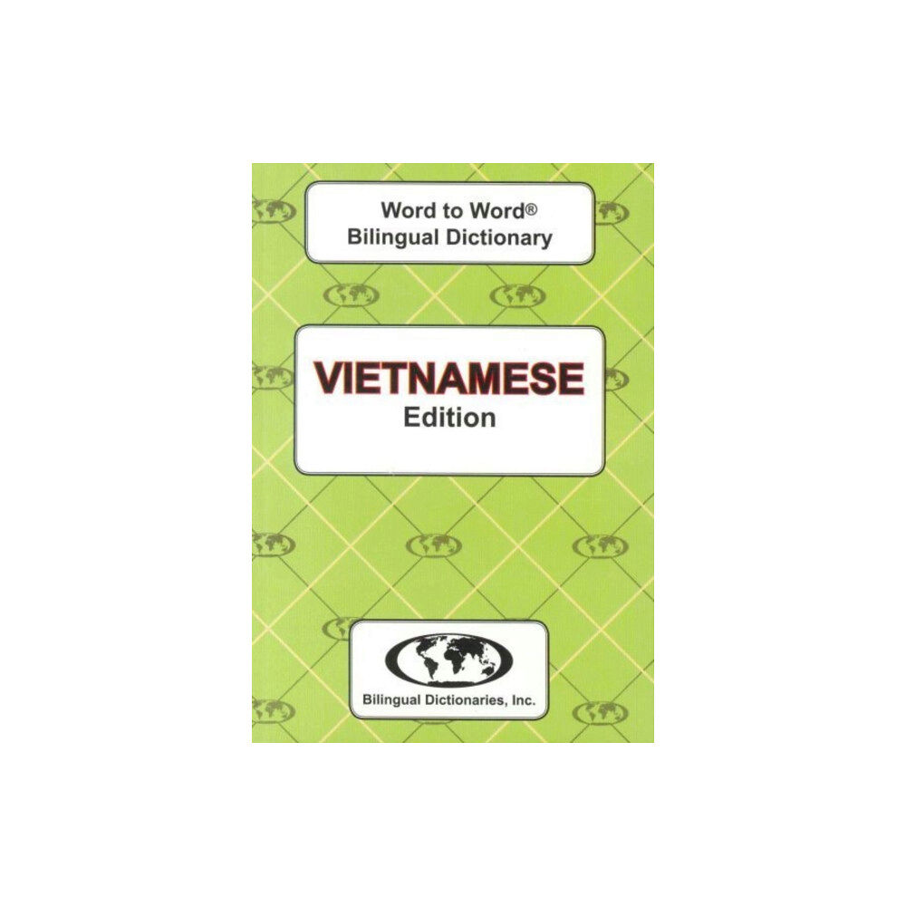 Bilingual Dictionaries, Incorporated English-Vietnamese & Vietnamese-English Word-to-Word Dictionary (häftad, eng)