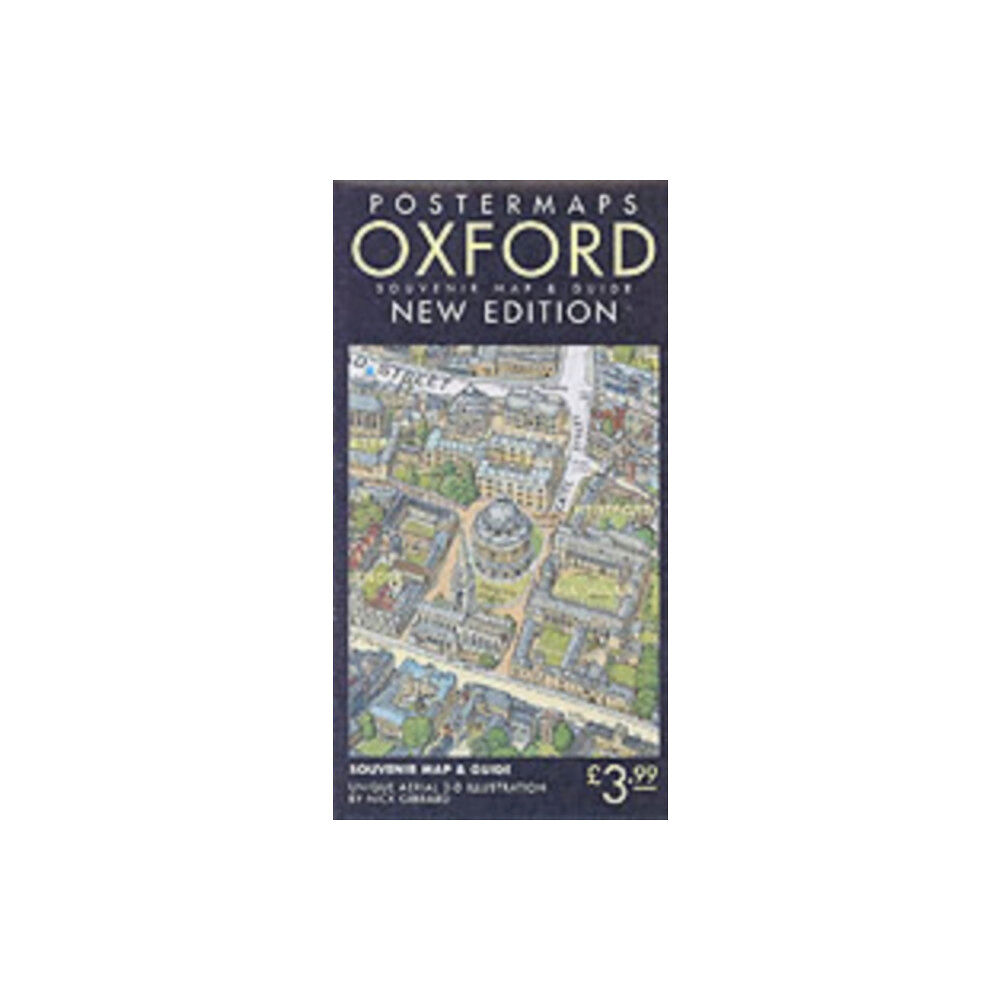 Postermaps Oxford Aerial Map and Guide