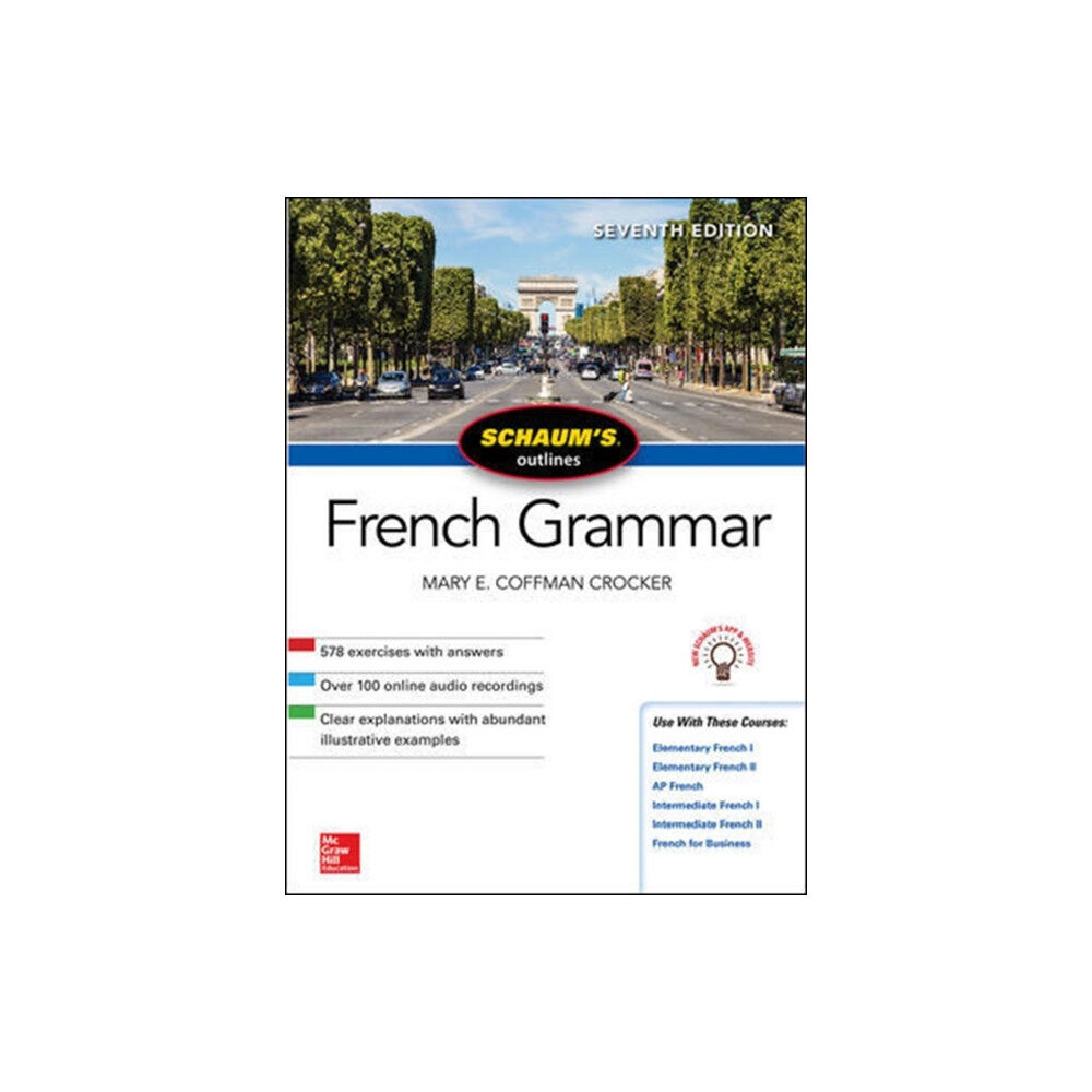 McGraw-Hill Education Schaum's Outline of French Grammar, Seventh Edition (häftad, eng)