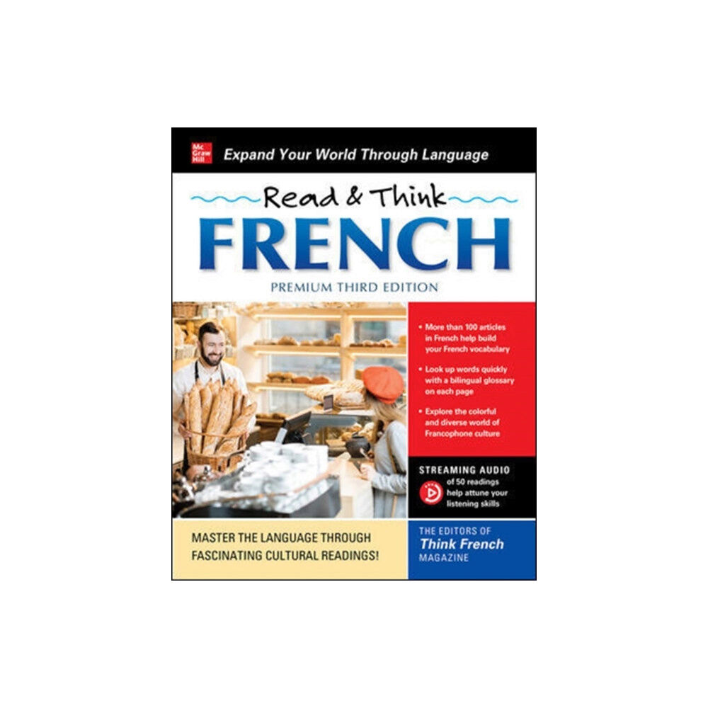 McGraw-Hill Education Read & Think French, Premium Third Edition (häftad, eng)