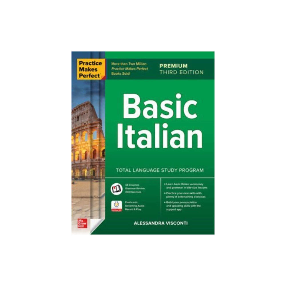 McGraw-Hill Education Practice Makes Perfect: Basic Italian, Premium Third Edition (häftad, eng)