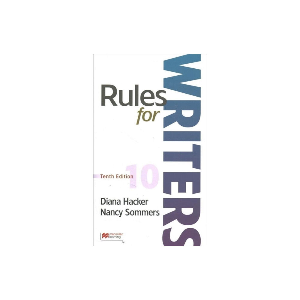 Macmillan Learning Rules for Writers (bok, spiral, eng)