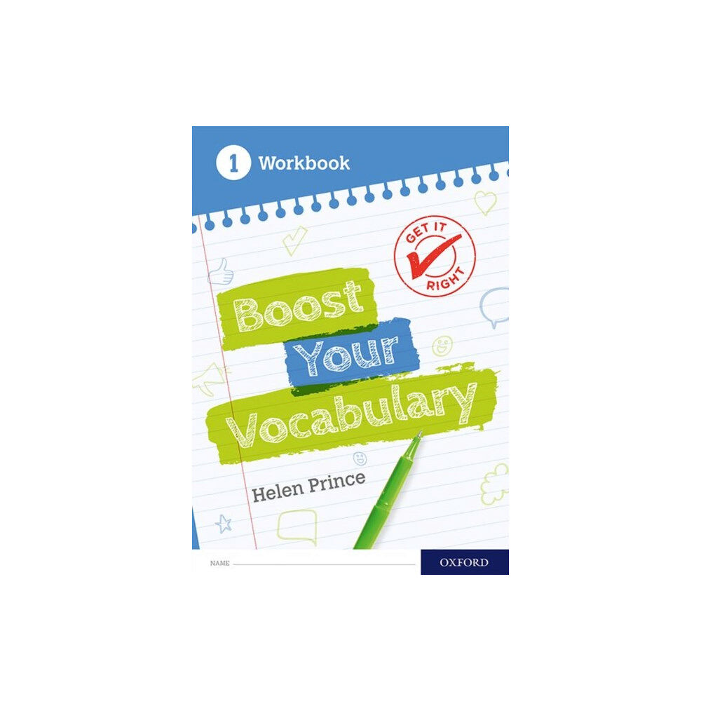 Oxford University Press Get It Right: Boost Your Vocabulary Workbook 1 (häftad, eng)