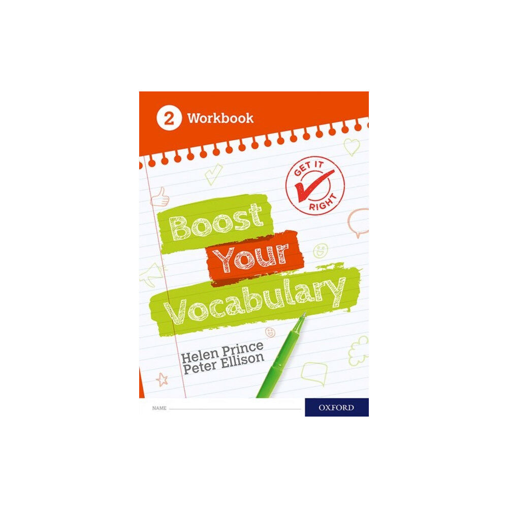Oxford University Press Get It Right: Boost Your Vocabulary Workbook 2 (häftad, eng)