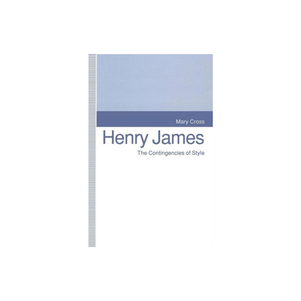 Palgrave macmillan Henry James (häftad, eng)