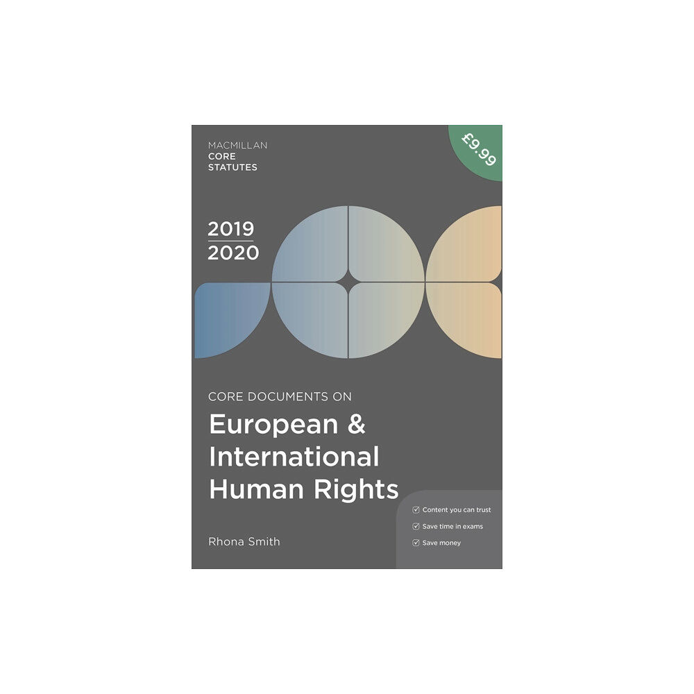 Bloomsbury Publishing PLC Core Documents on European and International Human Rights 2019-20 (häftad, eng)