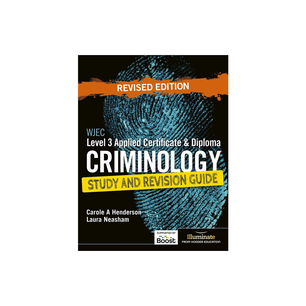 Hodder Education WJEC Level 3 Applied Certificate & Diploma Criminology: Study and Revision Guide - Revised Edition (häftad, eng)