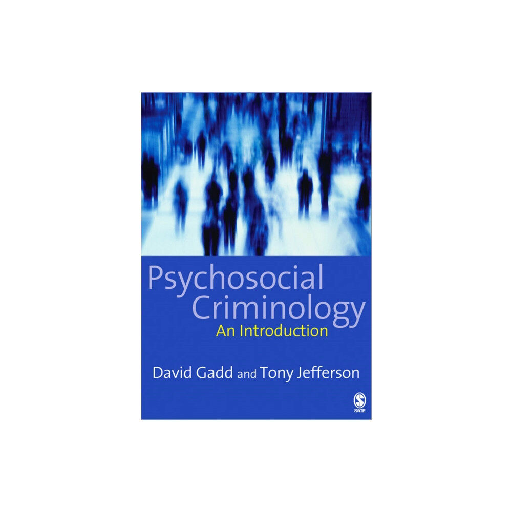 Sage publications inc Psychosocial Criminology (häftad, eng)