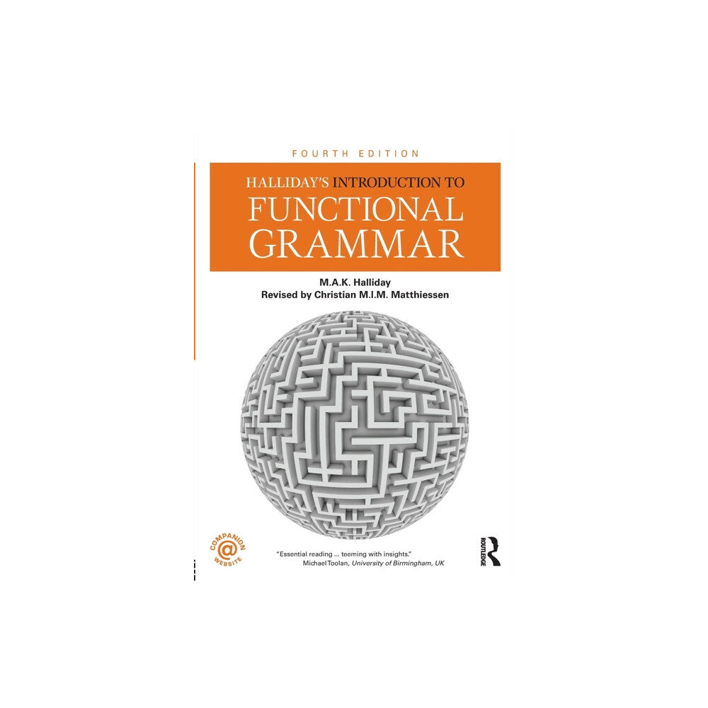 Taylor & francis ltd Halliday's Introduction to Functional Grammar (häftad, eng)