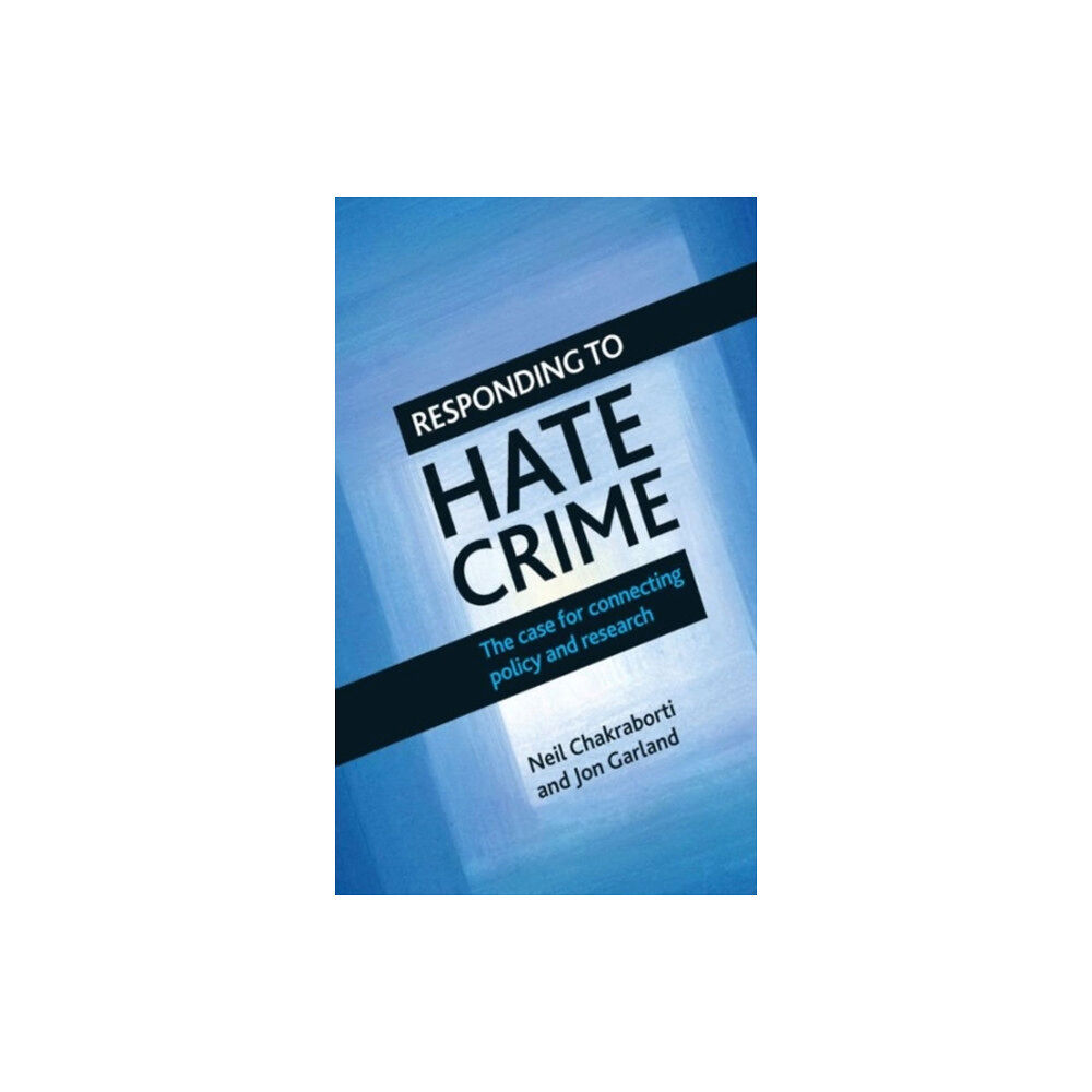 Bristol University Press Responding to Hate Crime (häftad, eng)