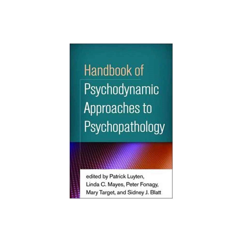 Guilford Publications Handbook of Psychodynamic Approaches to Psychopathology (häftad, eng)