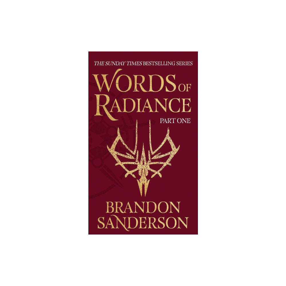 Orion Publishing Co Words of Radiance Part One (inbunden, eng)