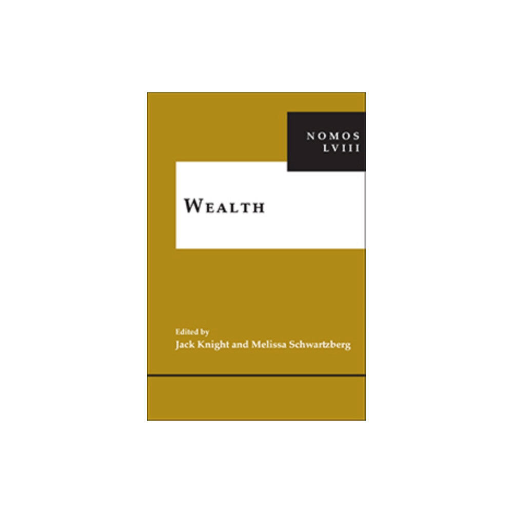 New York University Press Wealth (inbunden, eng)