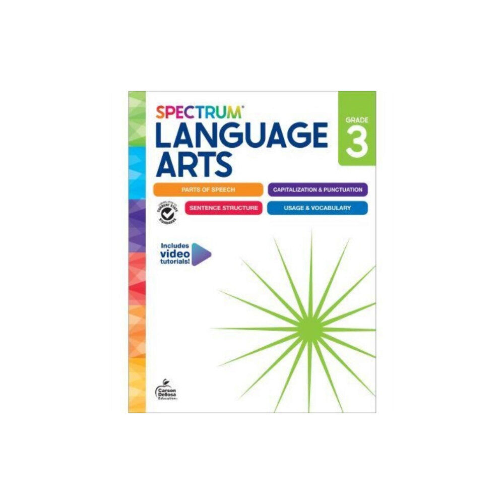 Carson Dellosa Spectrum Language Arts Workbook Grade 3 (häftad, eng)