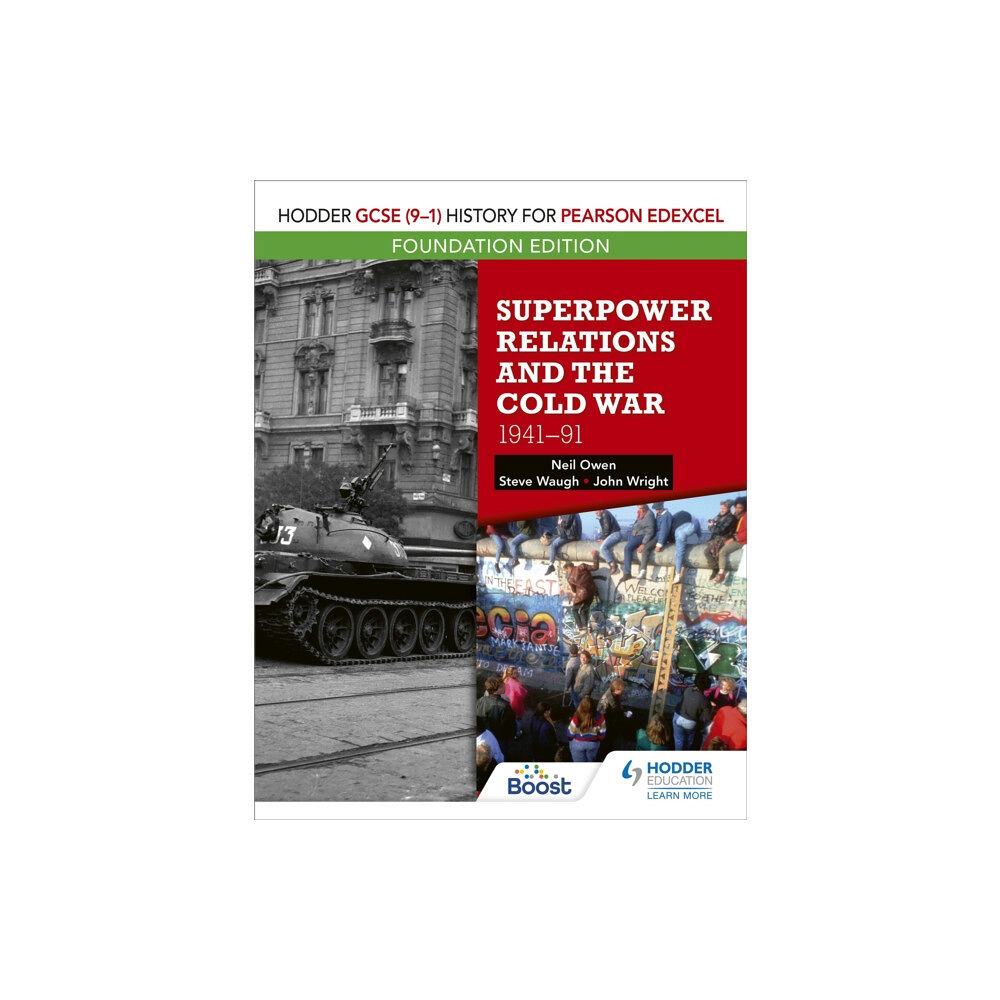 Hodder Education Hodder GCSE (9–1) History for Pearson Edexcel Foundation Edition: Superpower Relations and the Cold War 1941–91 (häftad,...