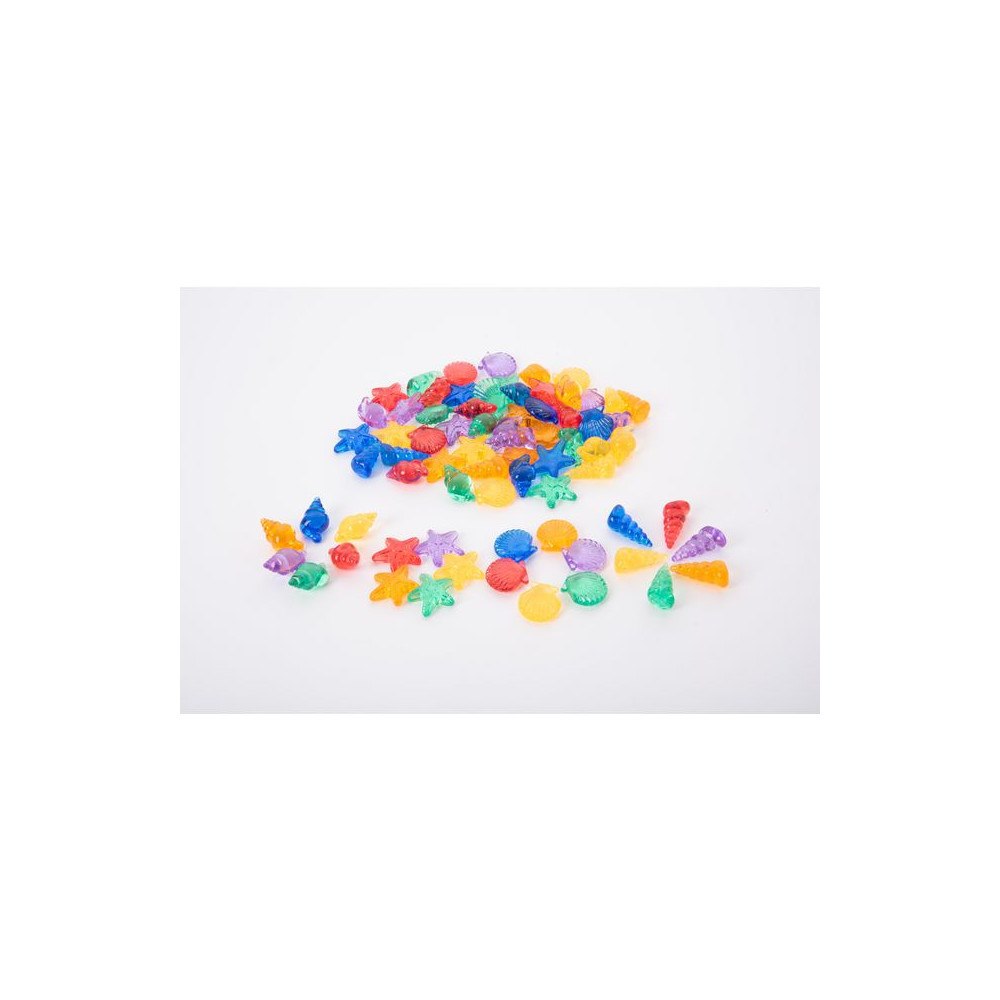 No Brand Transparent räkna sortera snäckor 72/fp