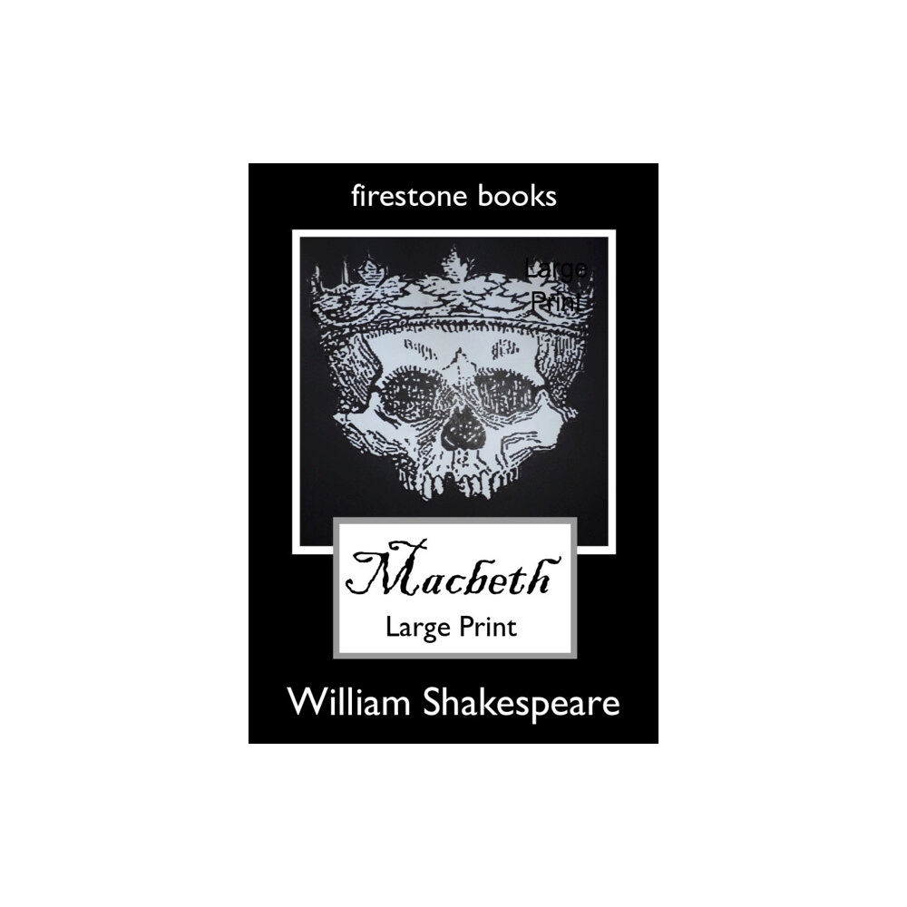 Firestone Books MACBETH LARGE-PRINT EDITON (häftad, eng)