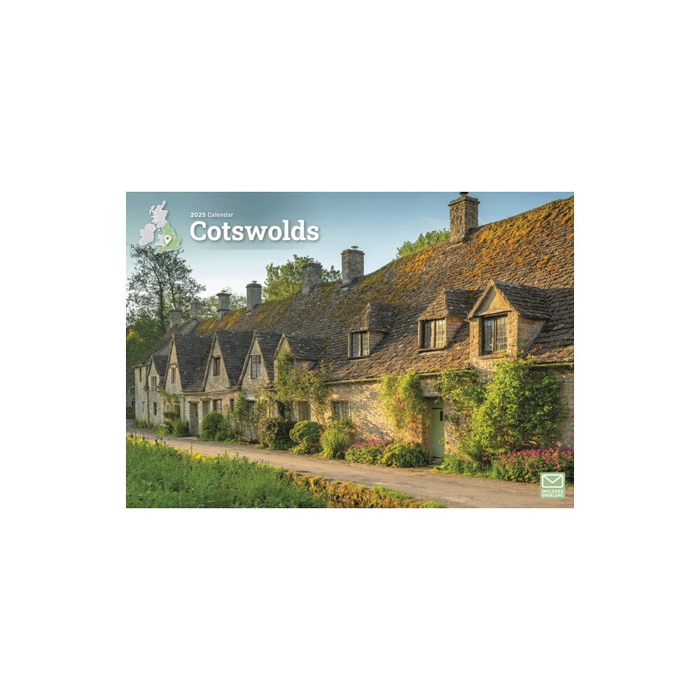 Carousel Calendars Cotswolds A4 Calendar 2025 (häftad, eng)