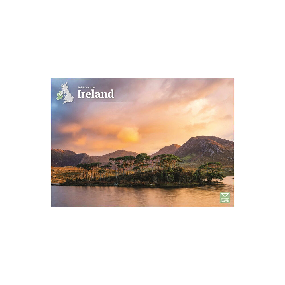 Carousel Calendars Ireland Eire A4 Calendar 2025 (häftad, eng)