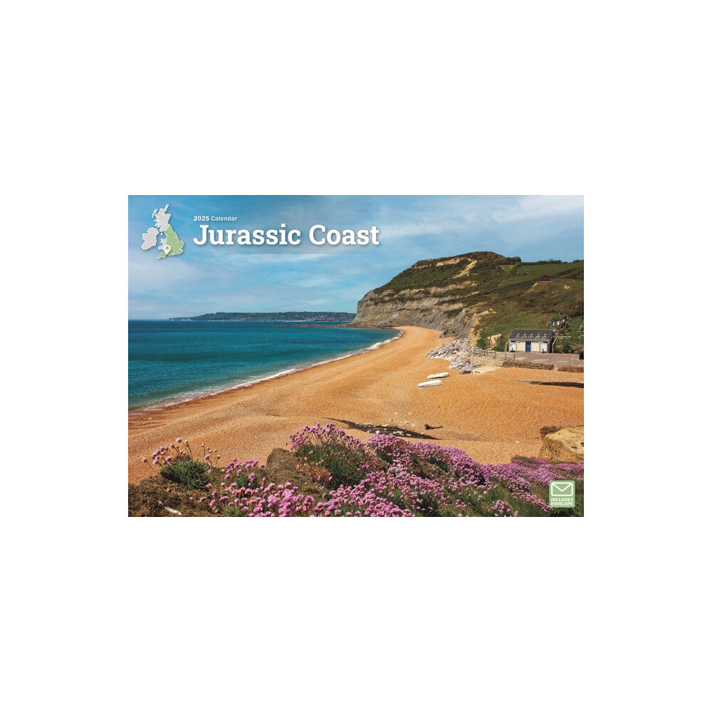 Carousel Calendars Jurassic Coast A4 Calendar 2025 (häftad, eng)