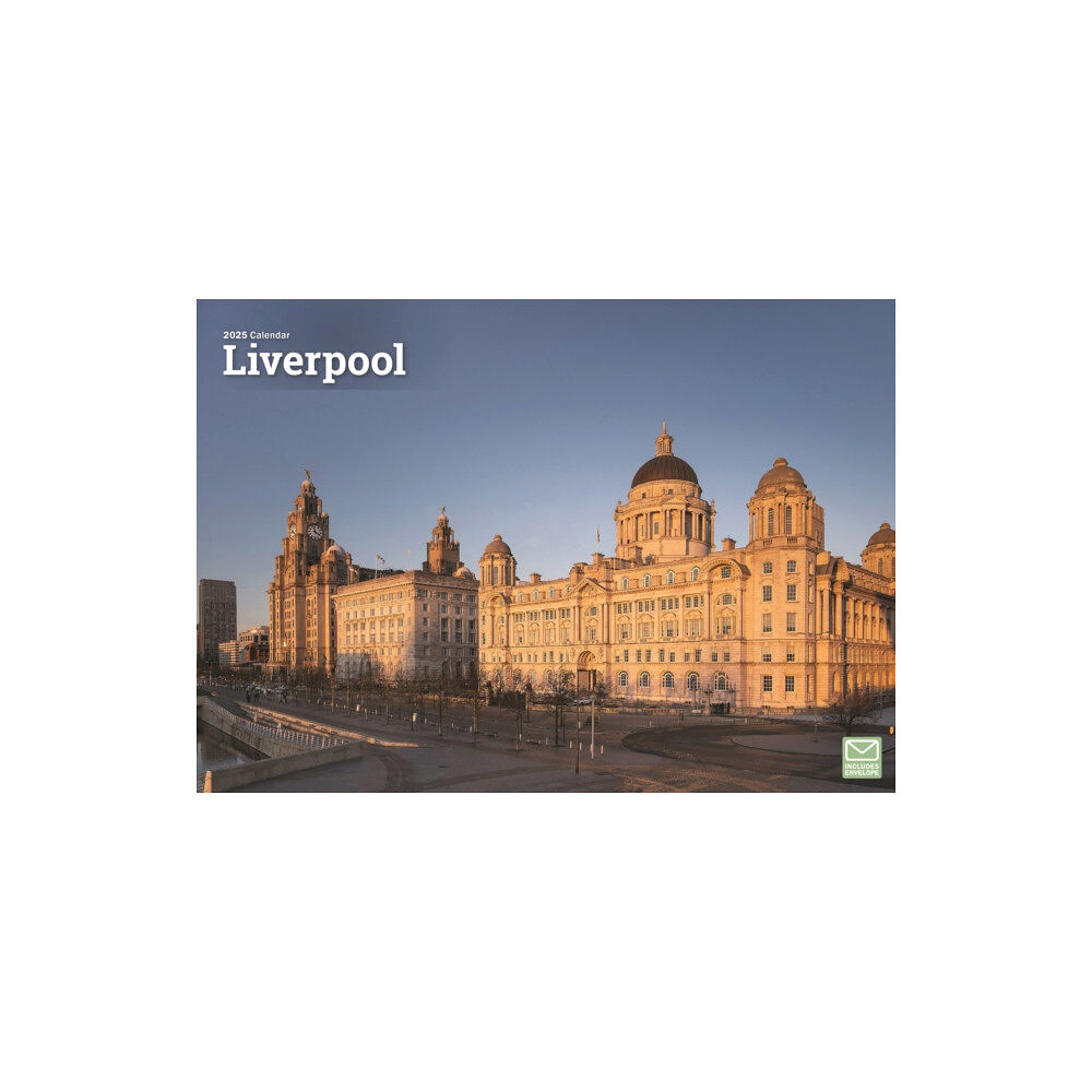 Carousel Calendars Liverpool A4  Calendar 2025 (häftad, eng)