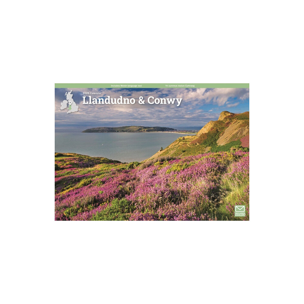 Carousel Calendars Llandudno and Conwy A4 Calendar 2025 (häftad, eng)