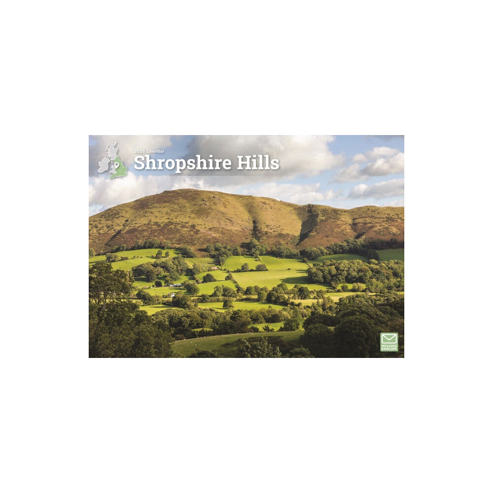 Carousel Calendars Shropshire Hills A4 Calendar 2025 (häftad, eng)