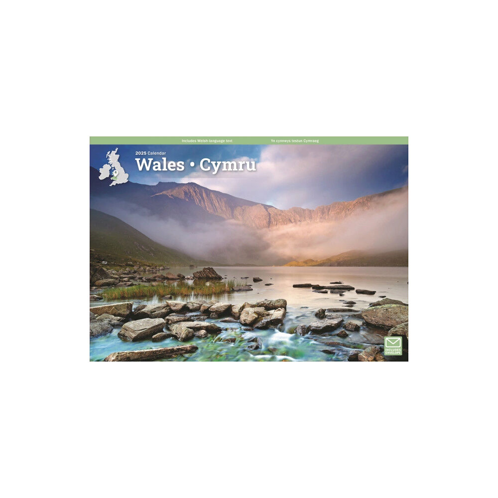 Carousel Calendars Wales A4 Calendar 2025 (häftad, eng)